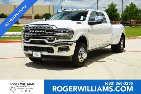 White 2026 Ram 3500 Longhorn for sale in Weatherford, TX