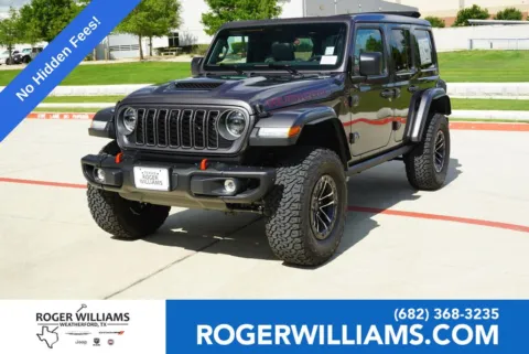 Gray 2026 Jeep Wrangler Rubicon X for sale in Weatherford, TX
