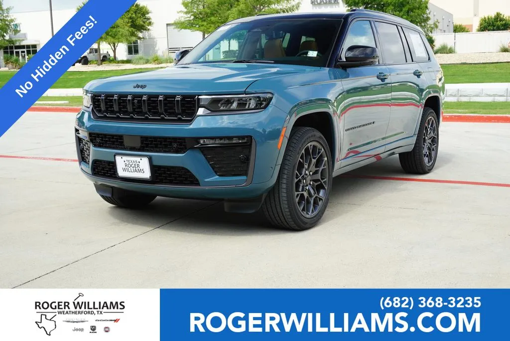 Blue 2026 Jeep Grand Cherokee L Summit for sale in Weatherford, TX