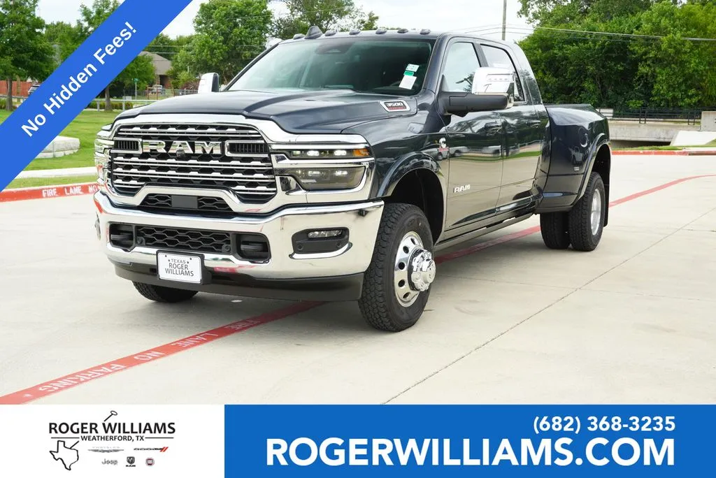 Blue 2026 Ram 3500 Longhorn for sale in Weatherford, TX