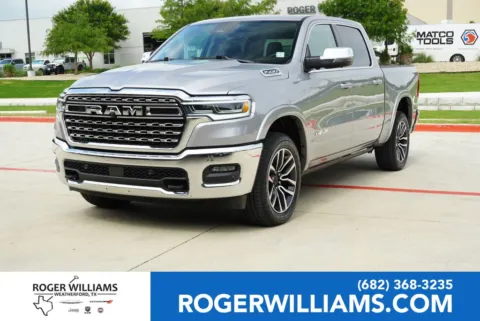 Silver 2026 Ram 1500 Longhorn for sale in Weatherford, TX