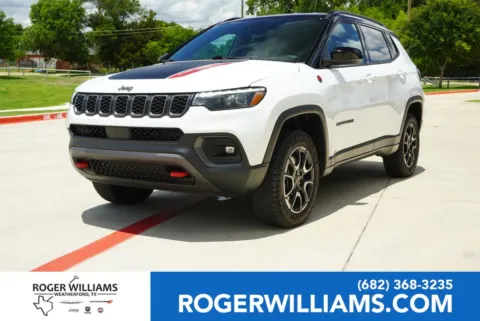White 2025 Jeep Compass Trailhawk for sale in Weatherford, TX