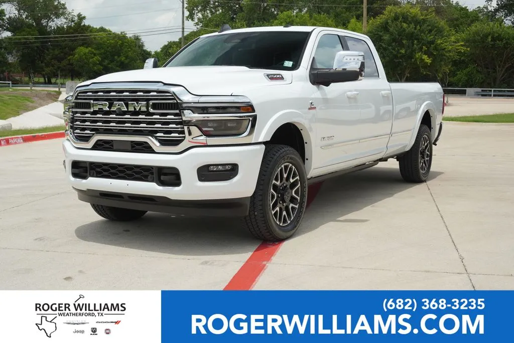 White 2026 Ram 2500 Limited Longhorn for sale in Weatherford, TX