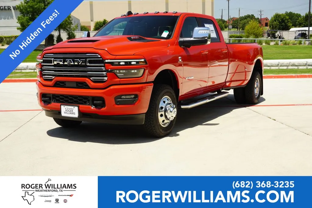 Red 2026 Ram 3500 Laramie for sale in Weatherford, TX
