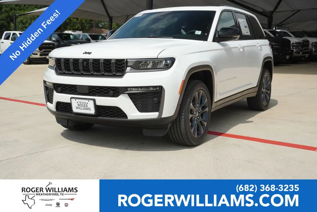 White 2026 Jeep Grand Cherokee 85th Anniversary Edition for sale in Weatherford, TX