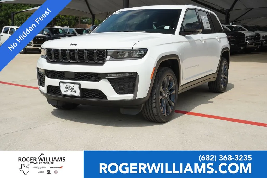 White 2026 Jeep Grand Cherokee 85th Anniversary Edition for sale in Weatherford, TX