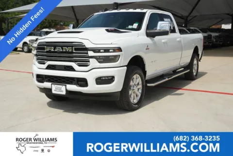 White 2026 Ram 3500 Laramie for sale in Weatherford, TX