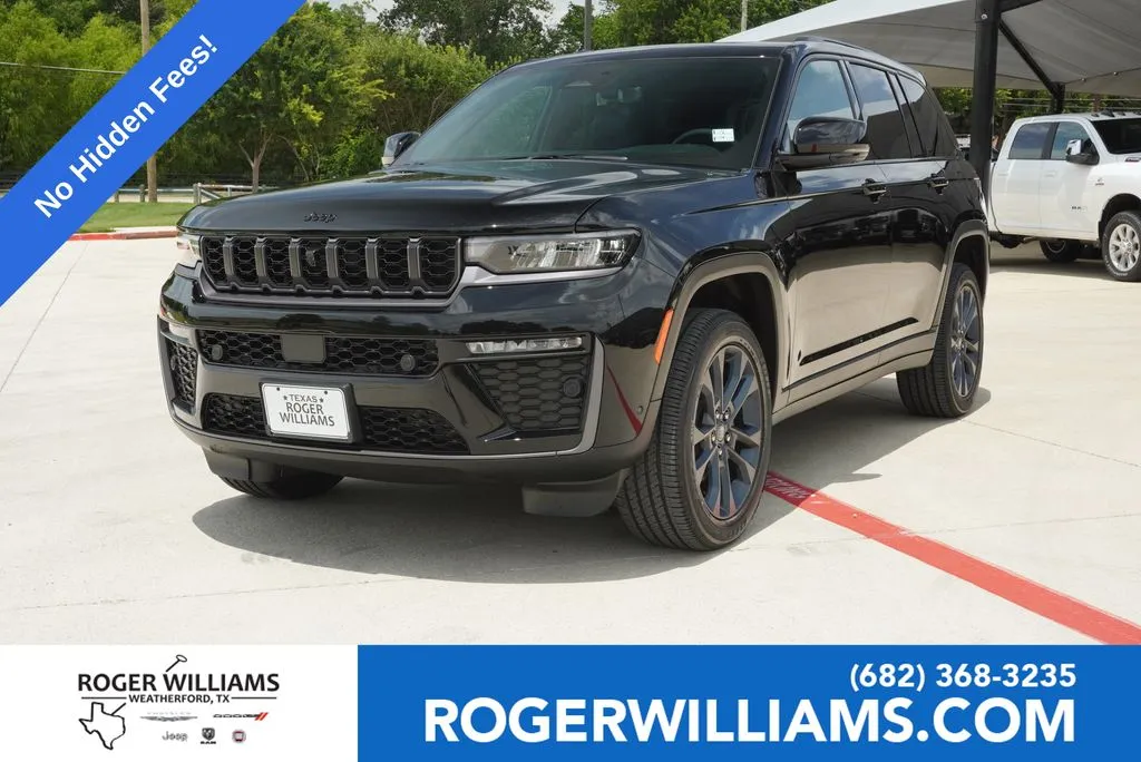 Black 2026 Jeep Grand Cherokee 85th Anniversary Edition for sale in Weatherford, TX