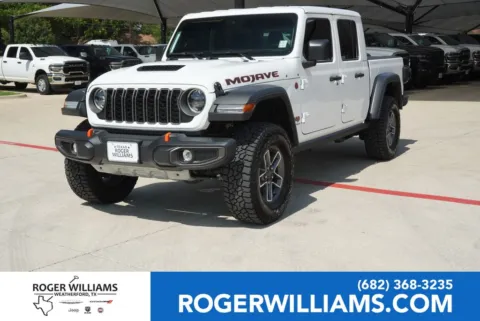 White 2025 Jeep Gladiator Mojave for sale in Weatherford, TX