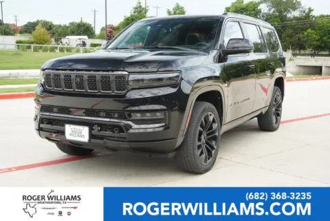 Black 2024 Jeep Grand Wagoneer Series III for sale in Weatherford, TX