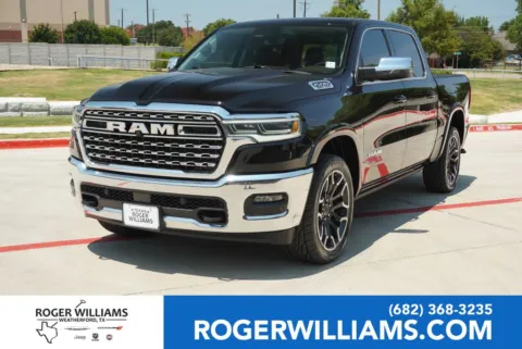 Black 2025 Ram 1500 Limited for sale in Weatherford, TX