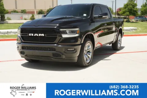 Black 2019 Ram 1500 Laramie for sale in Weatherford, TX