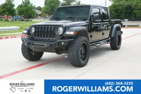 Black 2023 Jeep Gladiator Rubicon for sale in Weatherford, TX