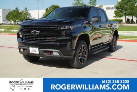 Black 2021 Chevrolet Silverado 1500 LT Trail Boss for sale in Weatherford, TX