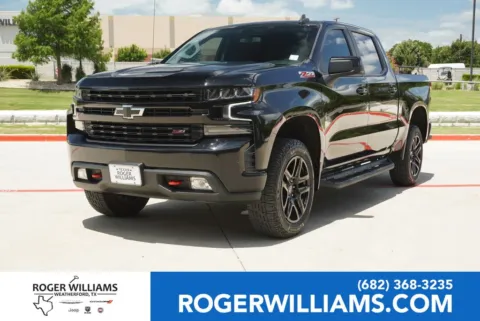 Black 2021 Chevrolet Silverado 1500 LT Trail Boss for sale in Weatherford, TX