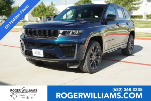Blue 2026 Jeep Grand Cherokee Limited Reserve for sale in Weatherford, TX