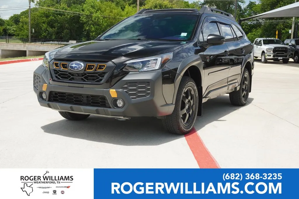 Black 2024 Subaru Outback Wilderness for sale in Weatherford, TX