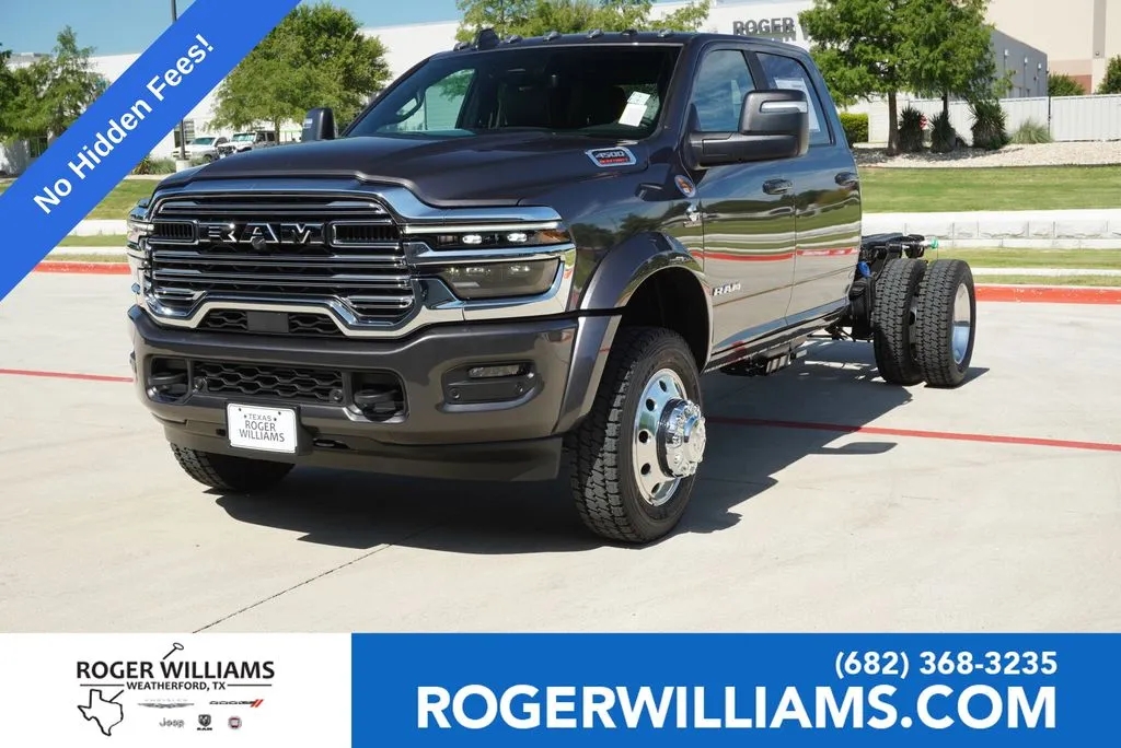Gray 2026 Ram 4500 Chassis Cab Big Horn for sale in Weatherford, TX