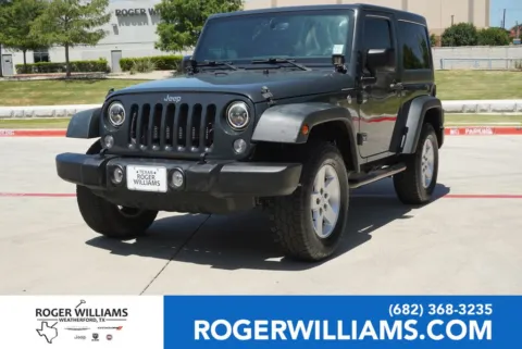 Gray 2017 Jeep Wrangler Sport for sale in Weatherford, TX