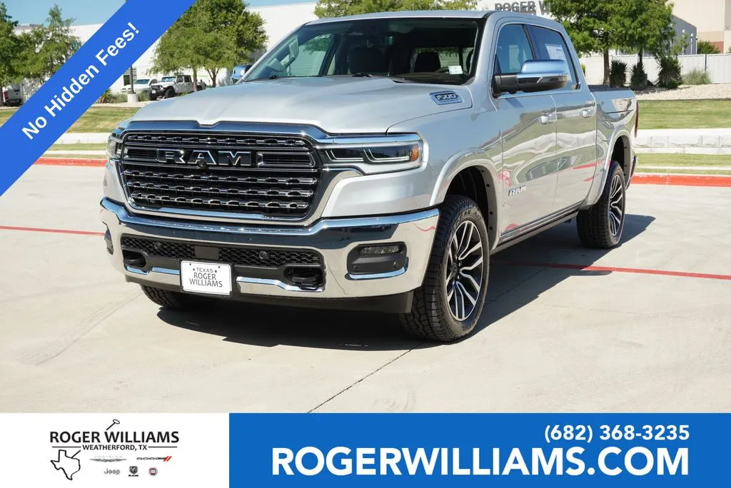 Silver 2026 Ram 1500 Limited for sale in Weatherford, TX