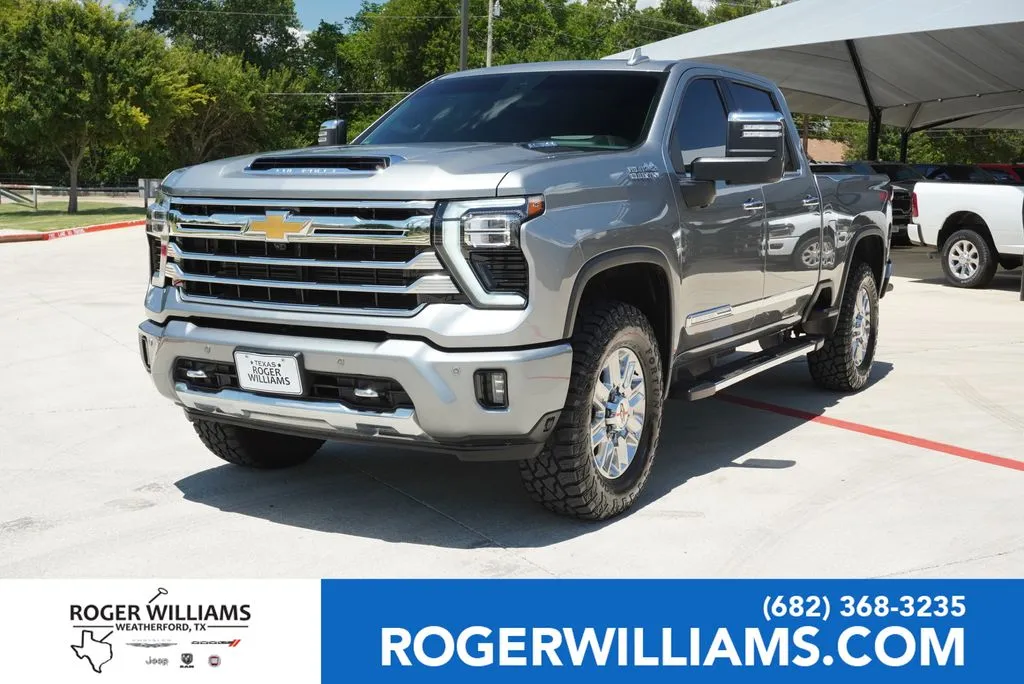 Gray 2025 Chevrolet Silverado 2500 HD High Country for sale in Weatherford, TX