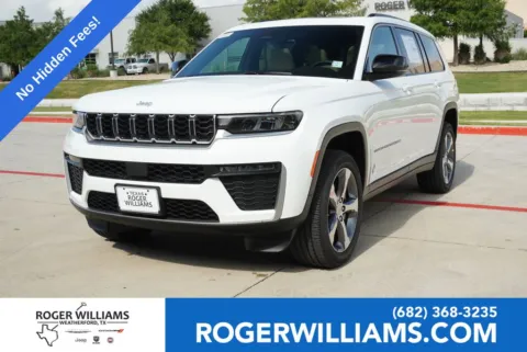White 2026 Jeep Grand Cherokee L Limited for sale in Weatherford, TX