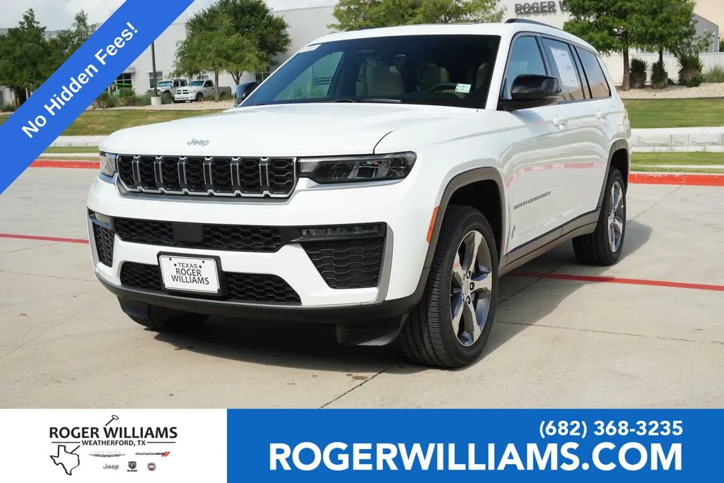 White 2026 Jeep Grand Cherokee L Limited for sale in Weatherford, TX