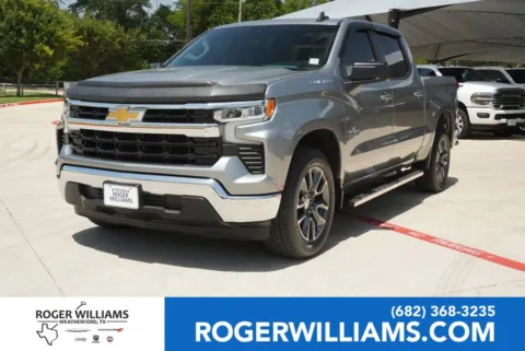 Gray 2023 Chevrolet Silverado 1500 LT for sale in Weatherford, TX