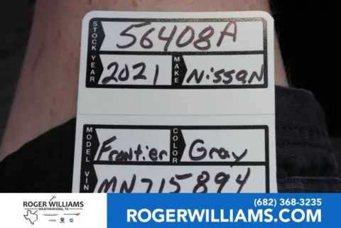 Gray 2021 Nissan Frontier SV for sale in Weatherford, TX