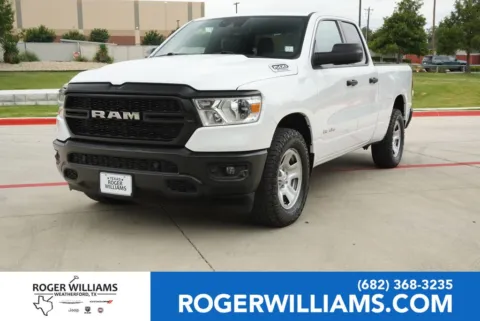 White 2022 Ram 1500 Tradesman for sale in Weatherford, TX