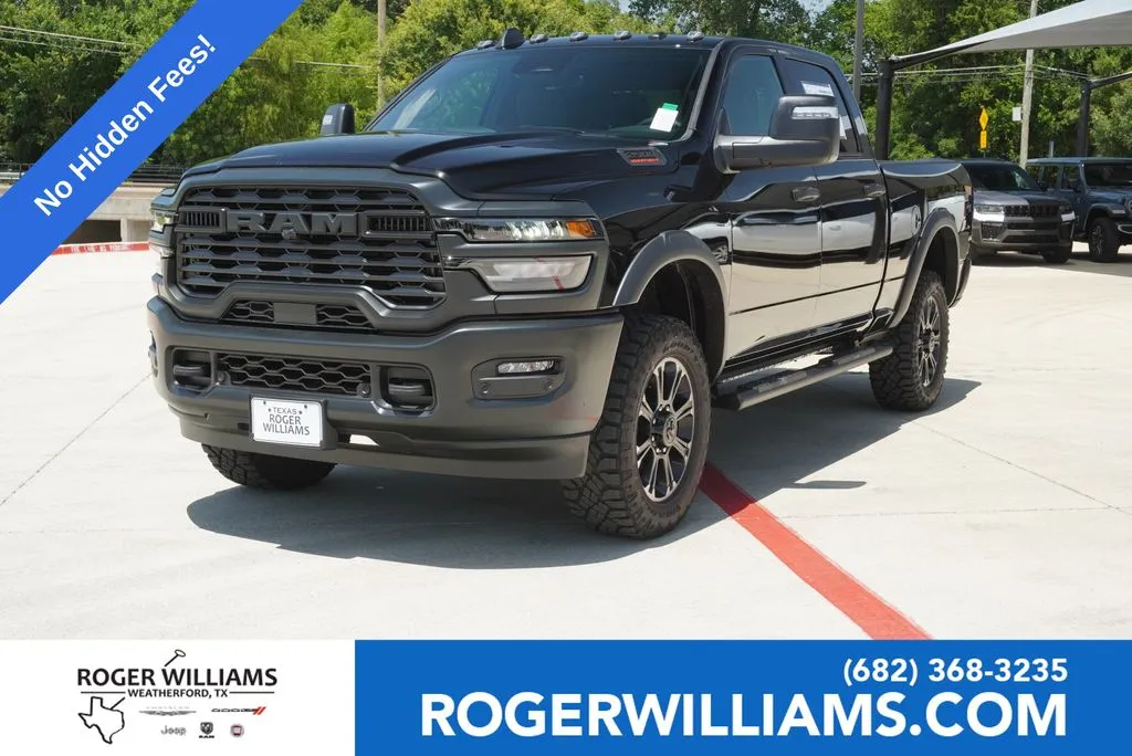 Black 2026 Ram 2500 Warlock for sale in Weatherford, TX