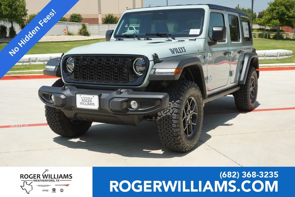 Unknown 2026 Jeep Wrangler Willys for sale in Weatherford, TX