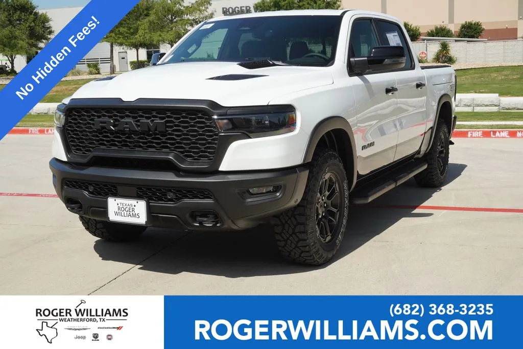 White 2026 Ram 1500 Rebel for sale in Weatherford, TX