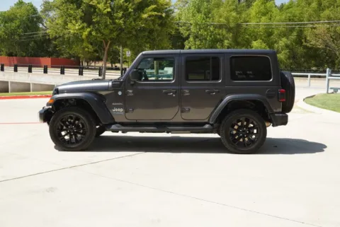 Photos of 2021 Jeep Wrangler 4xe Unlimited Sahara for sale in Weatherford, TX at Roger Williams Chrysler Dodge Jeep Ram