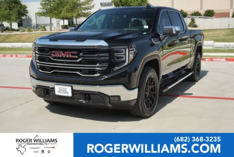 Black 2024 GMC Sierra 1500 SLT for sale in Weatherford, TX