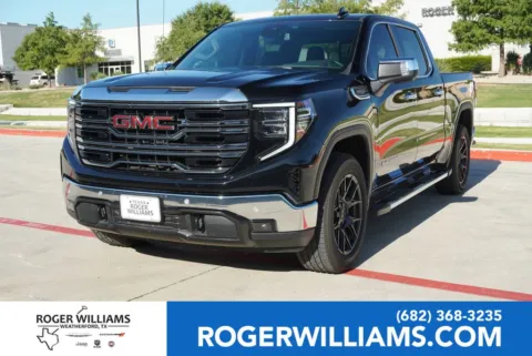Black 2024 GMC Sierra 1500 SLT for sale in Weatherford, TX