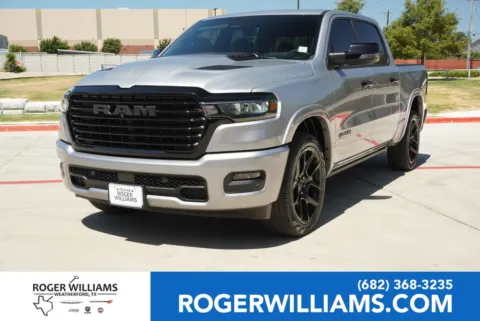 Silver 2025 Ram 1500 Laramie for sale in Weatherford, TX