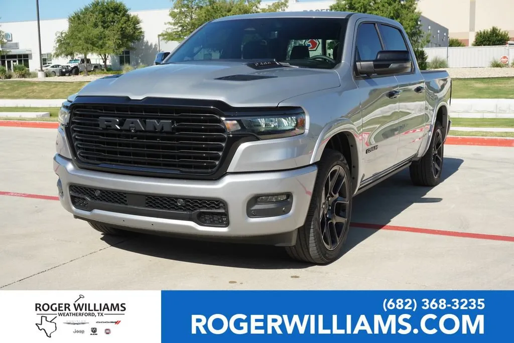 Silver 2025 Ram 1500 Laramie for sale in Weatherford, TX