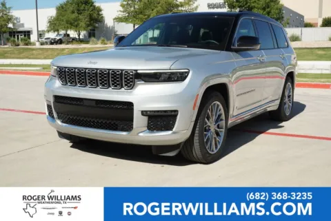 Silver 2025 Jeep Grand Cherokee L Summit for sale in Weatherford, TX