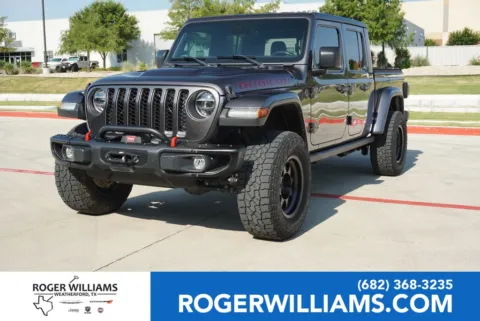 Gray 2021 Jeep Gladiator Rubicon for sale in Weatherford, TX