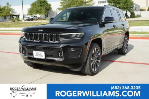 Black 2024 Jeep Grand Cherokee L Overland for sale in Weatherford, TX