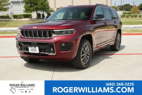Red 2024 Jeep Grand Cherokee L Overland for sale in Weatherford, TX