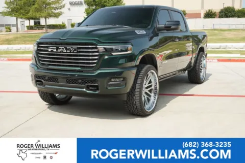 Green 2026 Ram 1500 Laramie for sale in Weatherford, TX