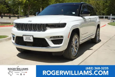 White 2023 Jeep Grand Cherokee Summit for sale in Weatherford, TX