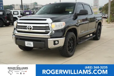 Black 2016 Toyota Tundra SR5 for sale in Weatherford, TX