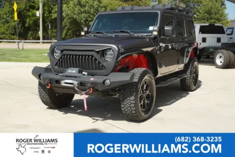 Gray 2021 Jeep Wrangler Unlimited Willys for sale in Weatherford, TX