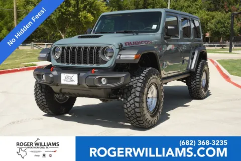 Blue 2026 Jeep Wrangler Rubicon for sale in Weatherford, TX