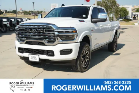 White 2025 Ram 3500 Limited for sale in Weatherford, TX