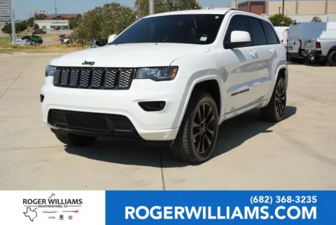 White 2019 Jeep Grand Cherokee Altitude for sale in Weatherford, TX