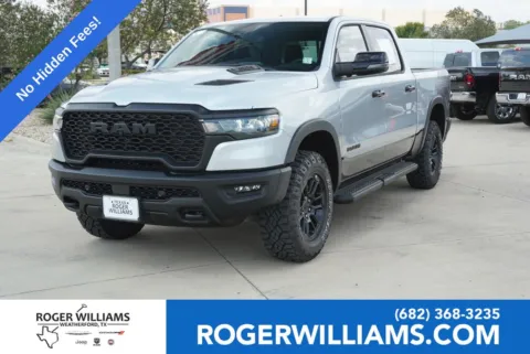 Silver 2026 Ram 1500 Rebel for sale in Weatherford, TX
